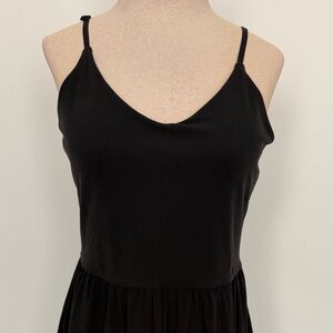 Elegant Black Sleeveless Dress